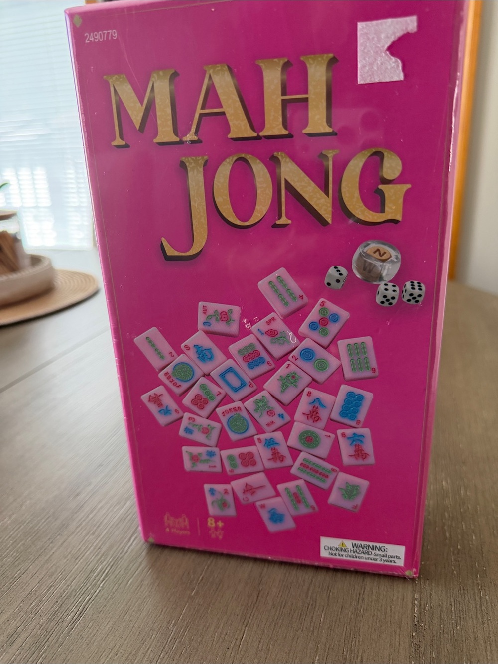 Viral Hobby Lobby Mah Jong Set- Pink